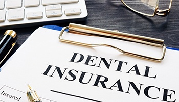Dental Insurance paperwork for how much denture cost in Mesquite