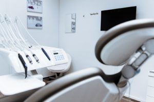 Dental chair at emergency dentist in Mesquite